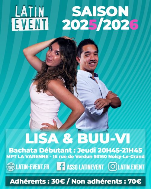 Bachata Jeudi Noisy Le Grand Nouveau Debutant